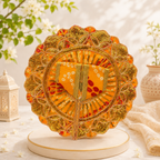 Vrindavan Bandhej Zari Poshak