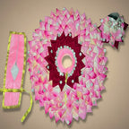 Gulabi Kamal – Pink Lotus Floral Poshak