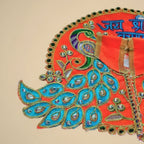 Rang Rasia – Red Peacock Embroidered Poshak