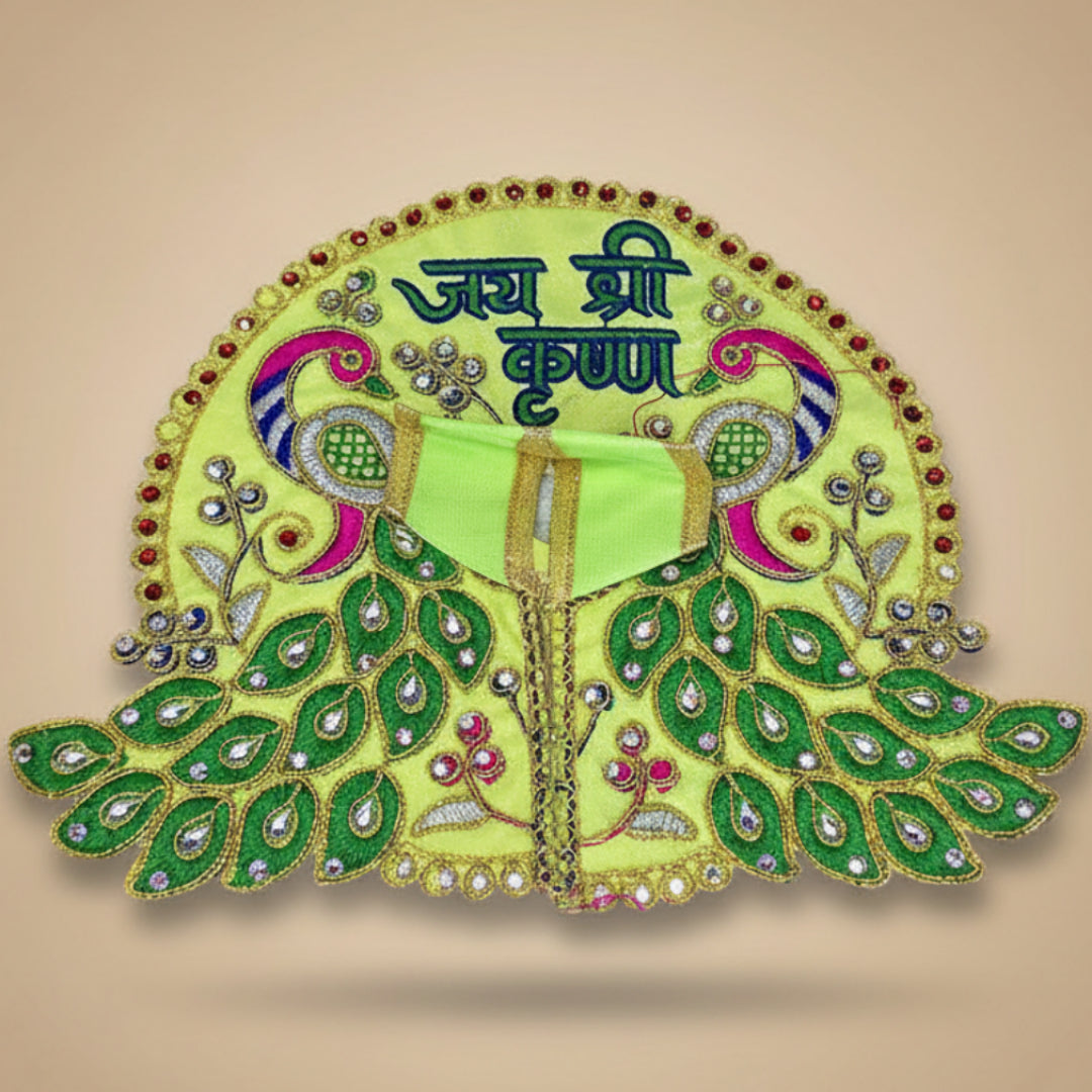 Rang Rasia – Red Peacock Embroidered Poshak