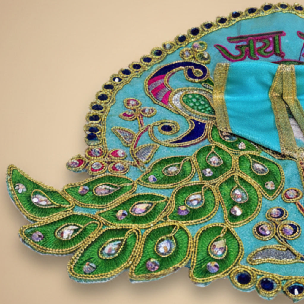 Rang Rasia – Red Peacock Embroidered Poshak
