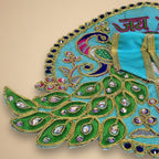 Rang Rasia – Red Peacock Embroidered Poshak