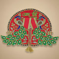 Rang Rasia – Red Peacock Embroidered Poshak