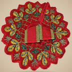 Nitya Sewa – Daily Leaf Embroidered Poshak
