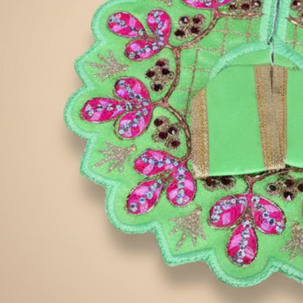 Nitya Sewa – Daily Leaf Embroidered Poshak