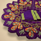 Nitya Sewa – Daily Leaf Embroidered Poshak
