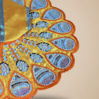Pitambari Lavanya – Yellow Sequin Poshak