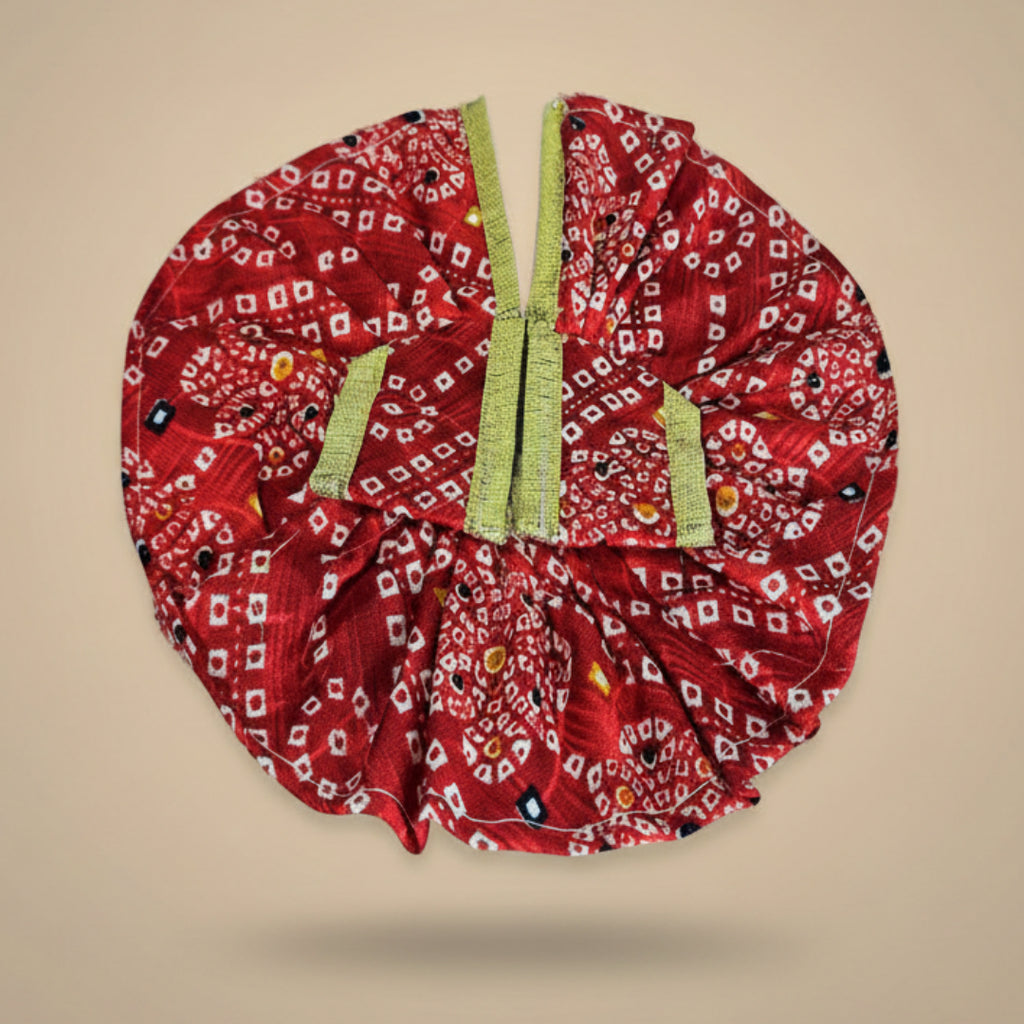 Shyam Bandhej – Traditional Cotton Bandhani Poshak