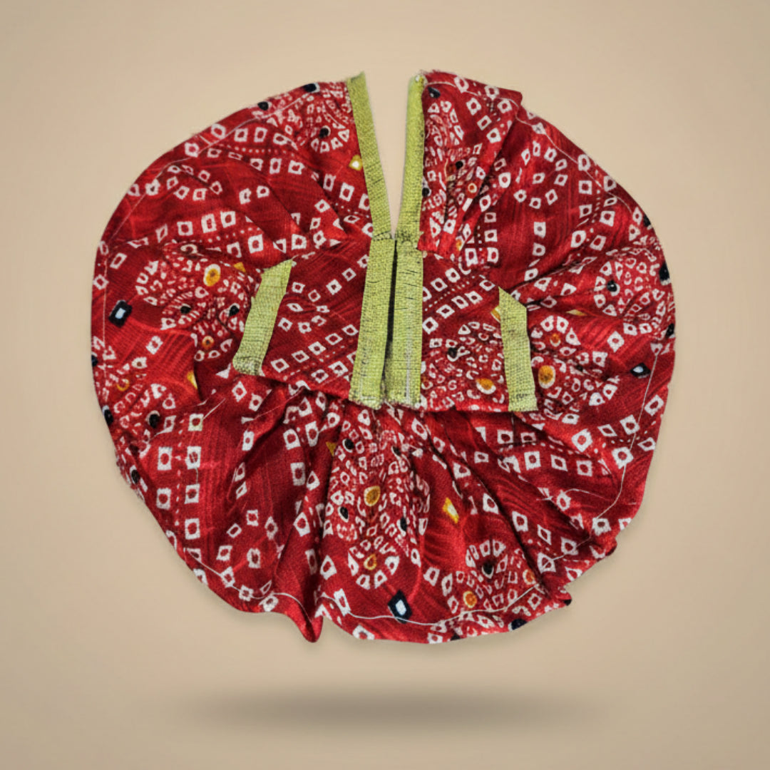 Shyam Bandhej – Traditional Cotton Bandhani Poshak