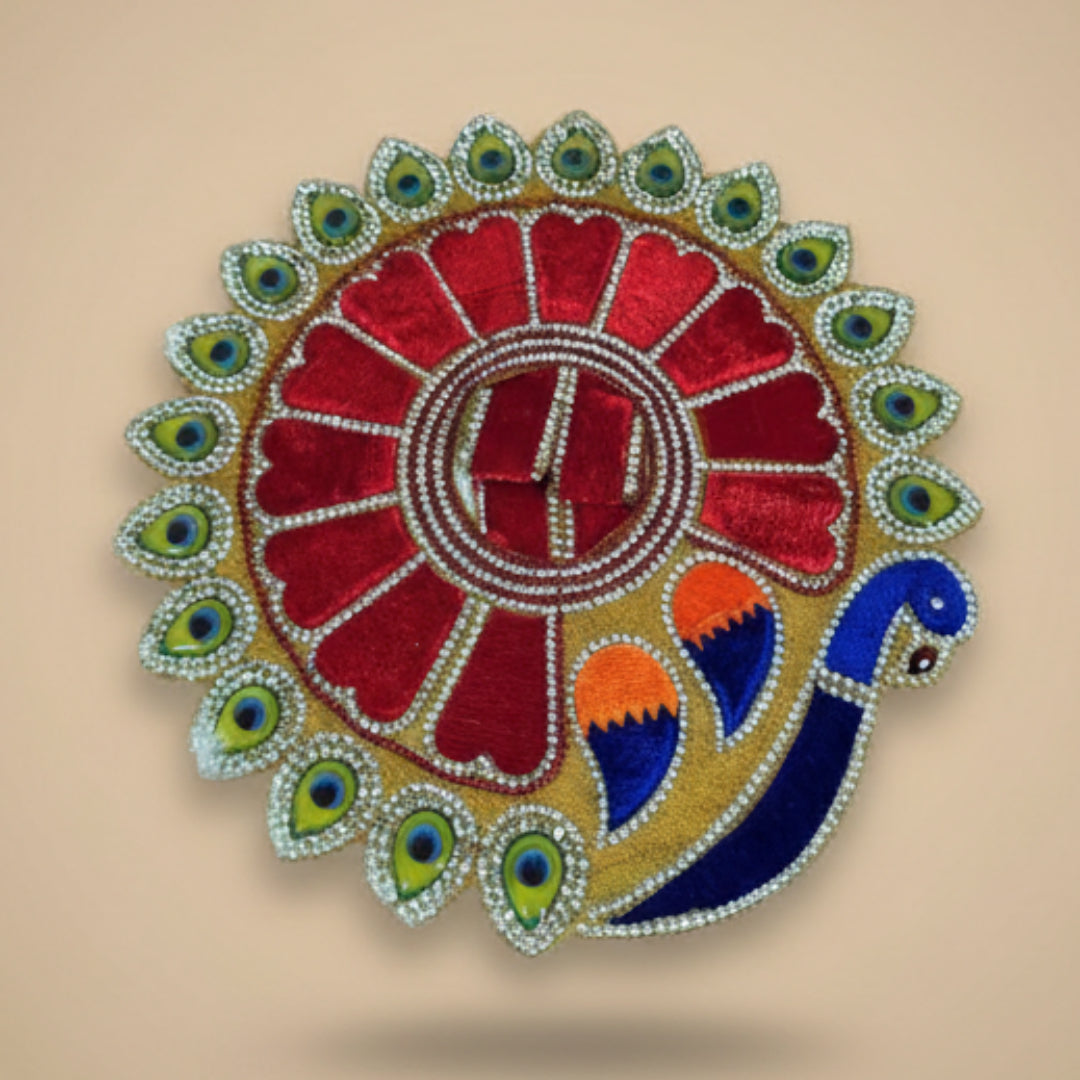 Mayur Leela – Peacock Motif Festive Poshak