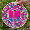 Gulabi Utsav – Magenta Paisley Embroidered Poshak