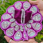 Jamuni Lavanya – Purple Sequin Poshak
