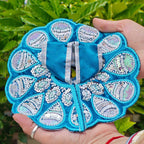 Firozi Lavanya – Blue Sequin Poshak